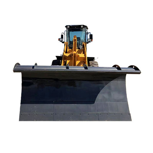 Sibom Wheel Loader Snow Blade Attachment, ±30° Hydraulic Angling, Quick Coupler - Sibom Industry