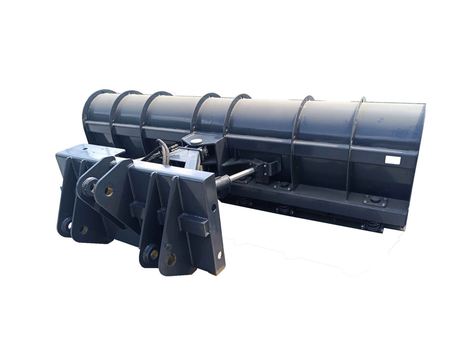 Sibom Wheel Loader Snow Blade Attachment, ±30° Hydraulic Angling, Quick Coupler - Sibom Industry