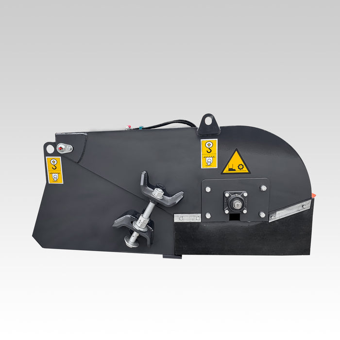 Skid Steer Pickup Broom with Bucket3