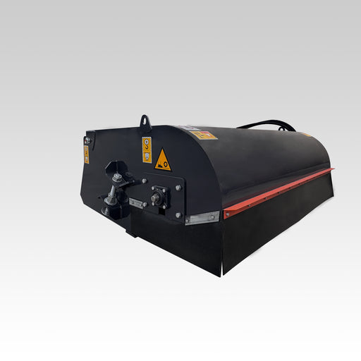 Skid Steer Pickup Broom with Bucket5