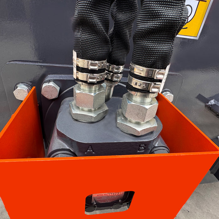 Skid Steer Pickup Broom with Bucket6